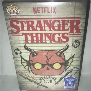 Funko Pop! Tees Boxed Netflix Stranger Things T-Shirt XL- HELLFIRE CLUB ~ SEALED